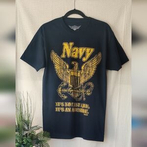7.62 Design Battle Space Officialy Licenced U.S. Navy Graphic Tee, Medium